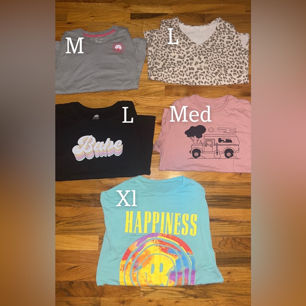 Tee shirts